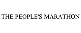THE PEOPLE'S MARATHON trademark