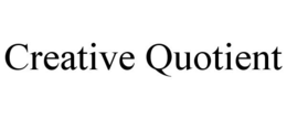 CREATIVE QUOTIENT trademark