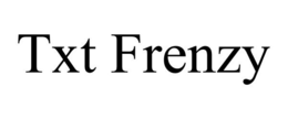 TXT FRENZY trademark