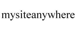 MYSITEANYWHERE trademark