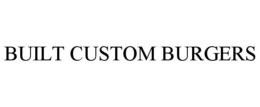 BUILT CUSTOM BURGERS trademark