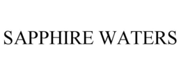SAPPHIRE WATERS trademark