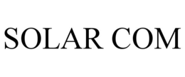 SOLAR COM trademark