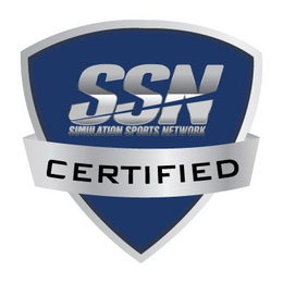 SSN SIMULATION SPORTS NETWORK CERTIFIED trademark