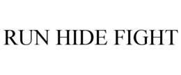 RUN HIDE FIGHT trademark