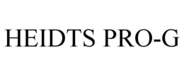 HEIDTS PRO-G trademark