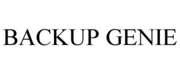 BACKUP GENIE trademark