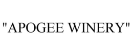 "APOGEE WINERY" trademark