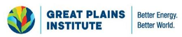 GREAT PLAINS INSTITUTE BETTER ENERGY. BETTER WORLD. trademark