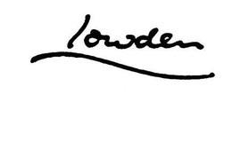 LOWDEN trademark
