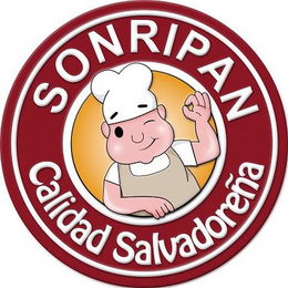 SONRIPAN CALIDAD SALVADOREÑA trademark