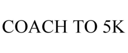 COACH TO 5K trademark