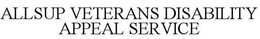 ALLSUP VETERANS DISABILITY APPEAL SERVICE trademark