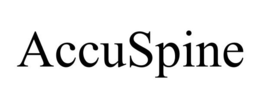 ACCUSPINE trademark