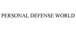 PERSONAL DEFENSE WORLD trademark