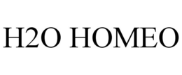 H2O HOMEO trademark