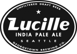 LUCILLE INDIA PALE ALE UNFILTERED DRAFTBEER SEATTLE GEORGETOWN BREWING CO. trademark