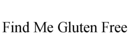 FIND ME GLUTEN FREE trademark