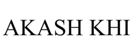 AKASH KHI trademark