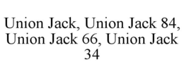 UNION JACK, UNION JACK 84, UNION JACK 66, UNION JACK 34 trademark