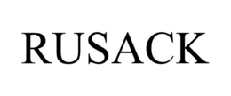 RUSACK trademark