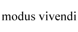 MODUS VIVENDI trademark
