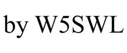 BY W5SWL trademark