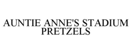 AUNTIE ANNE'S STADIUM PRETZELS trademark