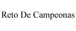 RETO DE CAMPEONAS trademark