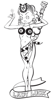 8 8 LADY LUCK trademark