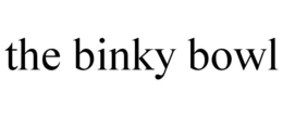 THE BINKY BOWL trademark