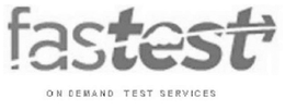 FASTEST ON DEMAND TEST SERVICES trademark