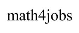 MATH4JOBS trademark