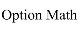 OPTION MATH trademark