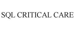 SQL CRITICAL CARE trademark