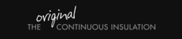 THE ORIGINAL CONTINUOUS INSULATION trademark