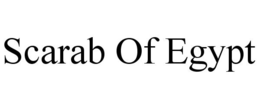 SCARAB OF EGYPT trademark