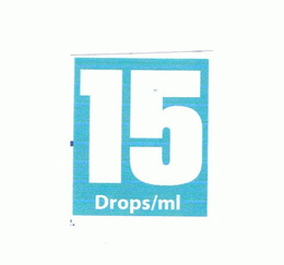 15 DROPS/ML trademark