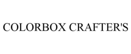 COLORBOX CRAFTER'S trademark
