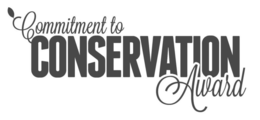 COMMITMENT TO CONSERVATION AWARD trademark