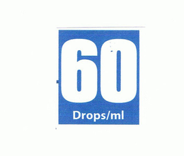 60 DROPS/ML trademark