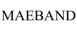 MAEBAND trademark