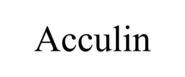 ACCULIN trademark
