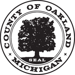 COUNTY OF OAKLAND MICHIGAN SEAL trademark