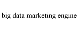BIG DATA MARKETING ENGINE trademark