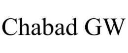 CHABAD GW trademark