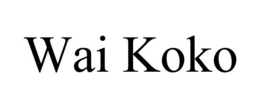 WAI KOKO trademark