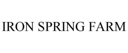 IRON SPRING FARM trademark