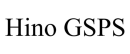 HINO GSPS trademark
