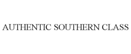 AUTHENTIC SOUTHERN CLASS trademark